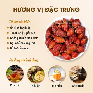 Quả dành dành 1kg, chi tử khô tạo màu, mùi tự nhiên cho các món ăn