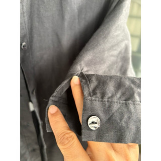 Áo Linen phối Lưng freesize new 95%