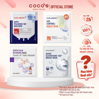 Mặt Nạ Surmedic, Mặt Nạ Dưỡng Trắng, Mặt Nạ Phục Hồi, Mặt Nạ Giảm Lão Hóa 30g