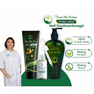 Bộ sản phẩm làm sạch và kích thích mọc tóc hiệu quả Thanh Mộc Hương