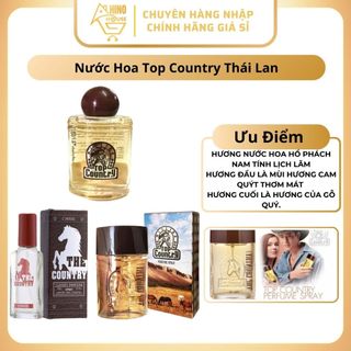 Nước Hoa Ngựa Top Country Thái Lan Lưu Hương Thơm Quyến Rủ Lưu Hương Lâu Chính Hãng - Hinohouse