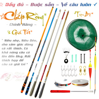 CẦN CÂU CÁ Câu Tay Đơn Đài ✶ Loại Tốt Carbon ★ Giá Rẻ ★  Chính Hãng ☆ Cần câu chép, diếc, rô, phi