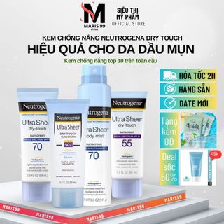 Kem Chống Nắng NEUTROGENA Ultra Sheer Dry Touch - 88ml _Achoice