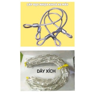 DÂY XÍCH KHÓA XE BỌC NHỰA ABS