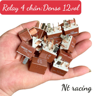 Relay Bãi Nhật 4 Chân Điện 12V chính hãng denso , nais