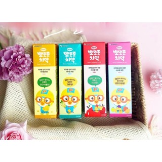 K153 - Kem đánh răng Pororo, Kem đánh răng nuốt được Pororo cho bé từ 2 tuổi, Kem đánh răng Pororo Hàn quốc 90gr cho bé