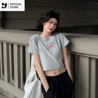 Áo Croptop World's Best Girlfriend CR001 100% Cotton - Local Brand Chính Hãng
