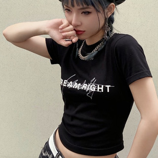 Áo thun baby tee form croptop local brand OnYou Dream Right T073