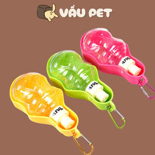 Bình nước du lịch cao cấp cho chó mèo thú cưng 250ml - Bình đựng nước chó mèo Vẩu Pet Shop