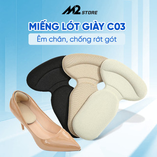Lót giày chống rộng, chống rớt gót cao cấp, bảo vệ chân khi mang giày - lót giày giá sỉ - C03