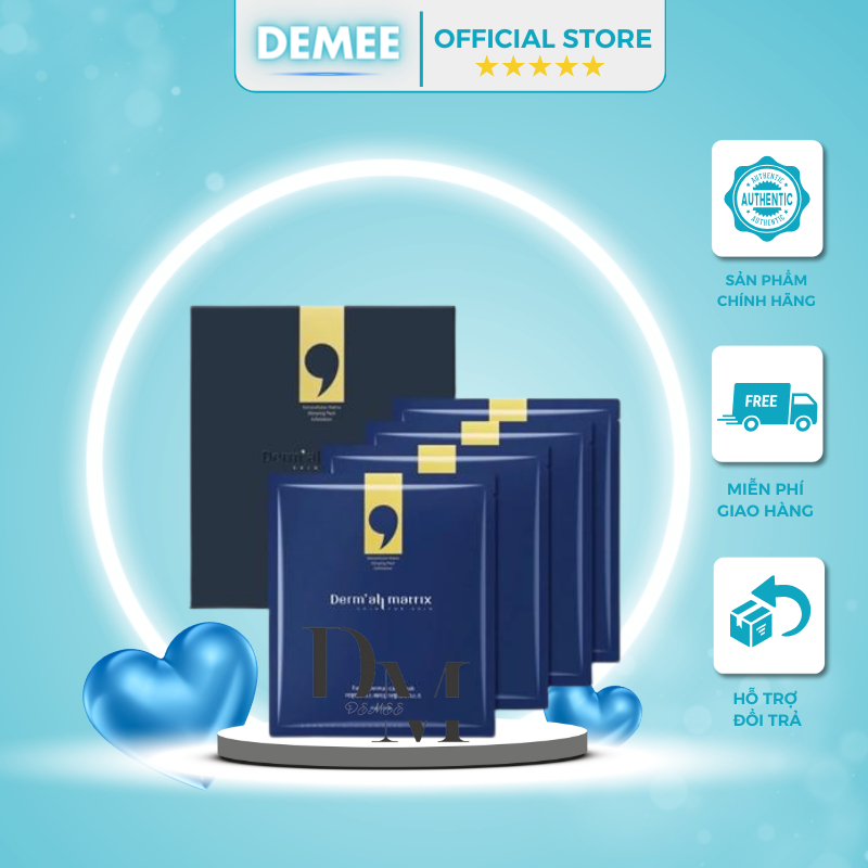 Mặt Nạ DƯỠNG DA THẢI ĐỘC Thạch Derm All Matrix Hàn Quốc