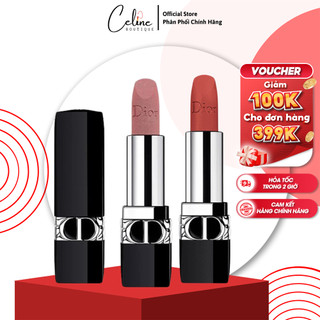 Son thỏi rouge d.i.o.r lisptick chính hãng fullsize 3.5g chất son mịn lì, bền màu