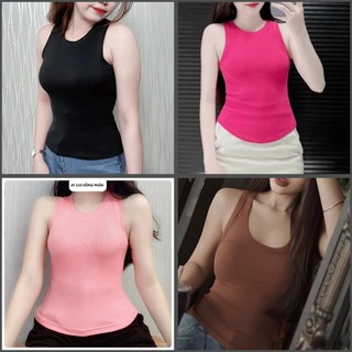 Tcshopjean áo thun ba lỗ bigsize croptop ngắn nhiều màu xịn at 210