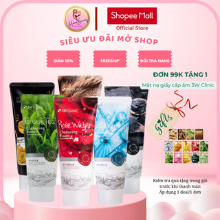 Sữa rửa mặt làm sạch da 3w clinic hàn quốc 100ml