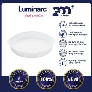 Khay Nướng Thuỷ Tinh Luminarc Smart Cuisine Tròn 28cm- LUKHN3165