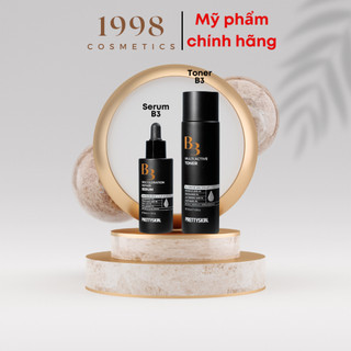 Nước hoa hồng và tinh chất B3 PRETTY SKIN Discolororation Repair Serum/B3 Multi Active Toner