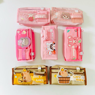 túi đựng bút nhân vật Capybara dễ thương cho bé