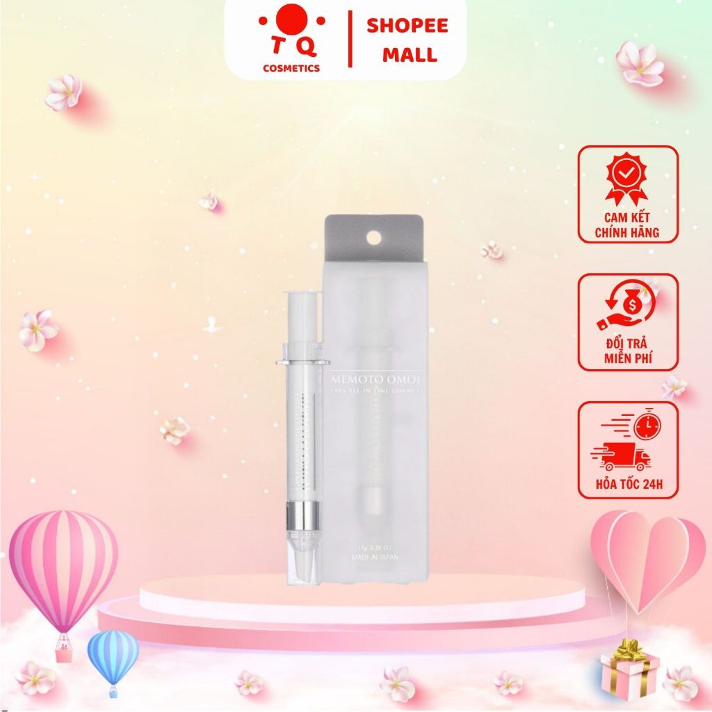 Serum dưỡng mắt chống lão hóa NMN Memoto Omoi Nhật Bản, kem mắt NMN chính hãng
