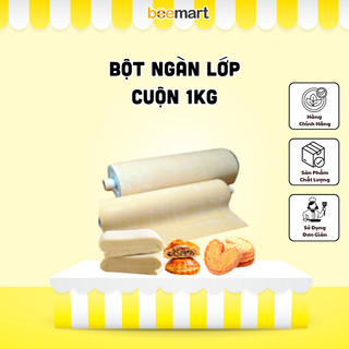 Bột Ngàn Lớp Puff Pastry 1kg làm bánh Pateso, Tart, Palmier