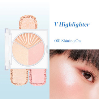 Phấn Bắt Sáng Peripera V Highlighter Ad