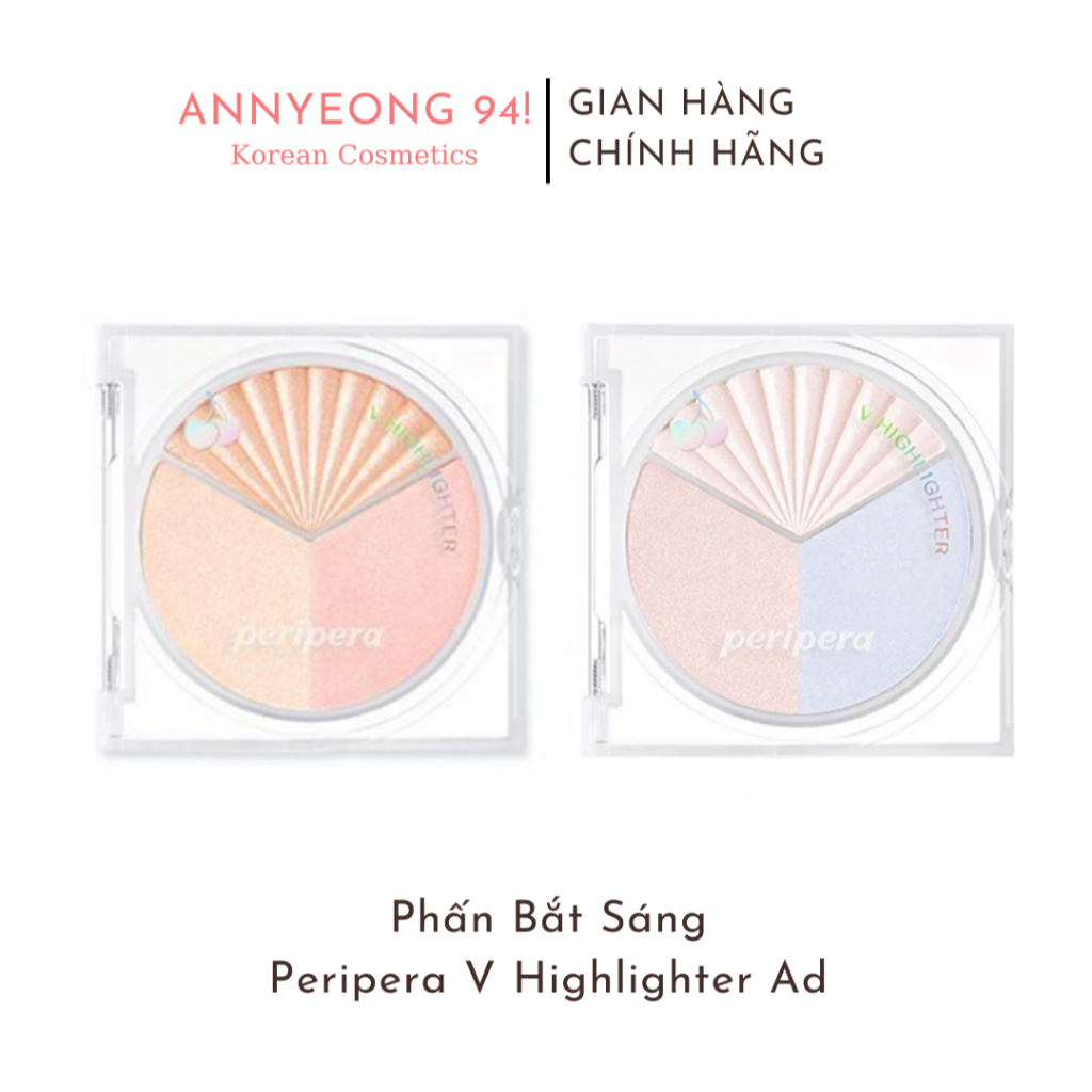 Phấn Bắt Sáng Peripera V Highlighter Ad