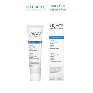Kem dưỡng giúp làm dịu và làm dịu và làm mềm da Uriage Bariederm Cica Creme 40ml