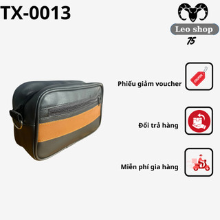 Túi đeo chéo nam túi đeo chéo thời trang sọc cam tx-0013 leo_shop