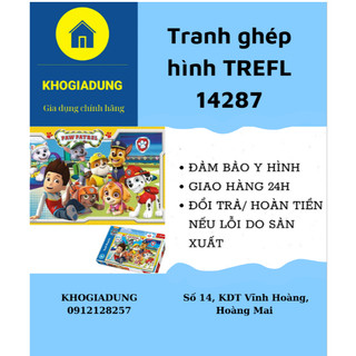 Tranh ghép hình TREFL 14287- 24 mảnh Maxi chủ đề Những chú chó cứu  hộ ( dành cho các bé từ 2 tuổi)