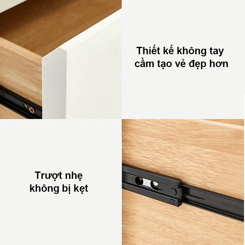ALOVE tủ ngăn kéo trắng mài nhám gỗ tủ đa năng 3/4/5 ngăn kéo Tủ bảo quả phòng ngủ phòng khách | BigBuy360 - bigbuy360.vn