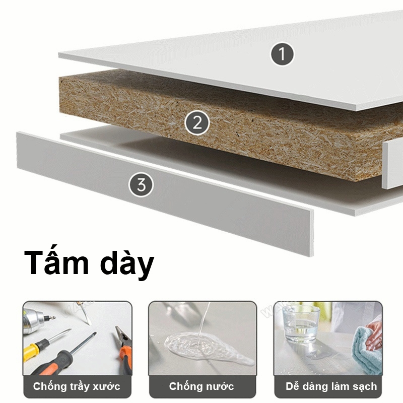 ALOVE tủ ngăn kéo trắng mài nhám gỗ tủ đa năng 3/4/5 ngăn kéo Tủ bảo quả phòng ngủ phòng khách | BigBuy360 - bigbuy360.vn