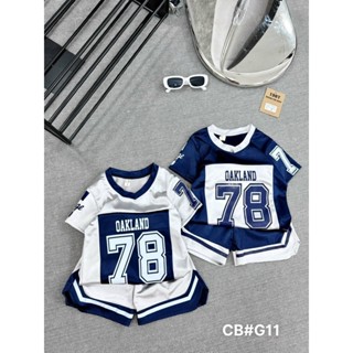 Sét quần áo Thun Cộc Tay + Q1uần Short Thời Trang Mùa Hè Bé Trai họa tiết số 78 - -----MÃ 78