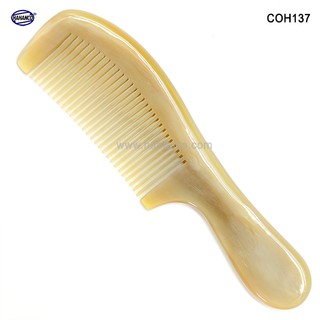 Lược sừng chuôi trơn hahanco mẫu lược phổ thông dễ sử dụng - coh137