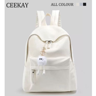Túi Xách Nữ Ceekay Balo Da Vân Mây Dáng To Tặng Kèm Móc Góc Hàng Quảng Châu