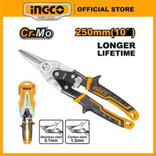Kéo cắt tôn cắt thẳng ingco htsn0110s | htsn2610l cắt trái | htsn2610r cắt phải | htsn2610s cắt thẳng thuận tay dễ dùng