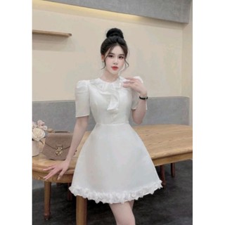 Đầm tapta cao cấp phối nơ