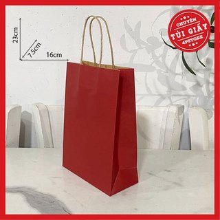 [ CÓ SẴN ] 01 TÚI GIẤY KRAFT ĐỎ [ NHIỀU SIZE ]