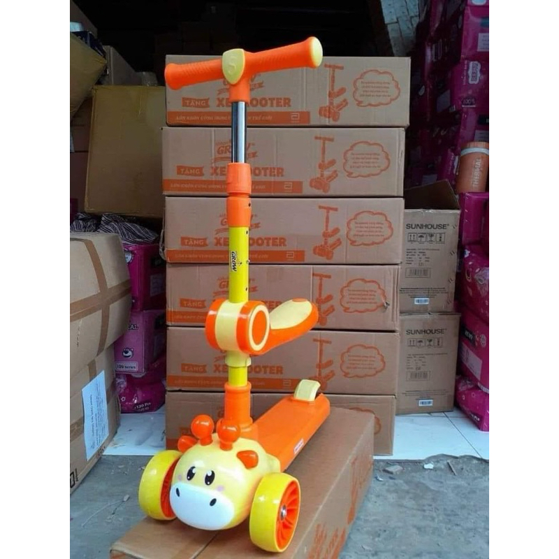 XE TRƯỢT SCOOTER GROW CÓ ĐÈN