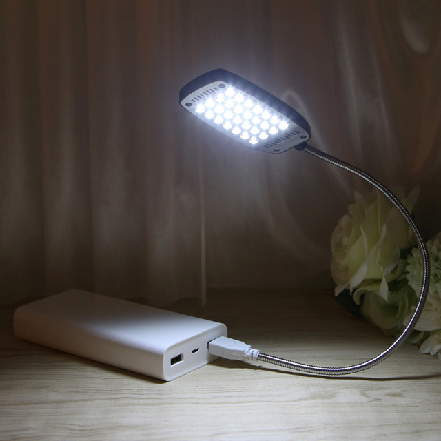 Đèn led usb uốn dẻo 28 bóng, đèn led bể cá mini siêu sáng