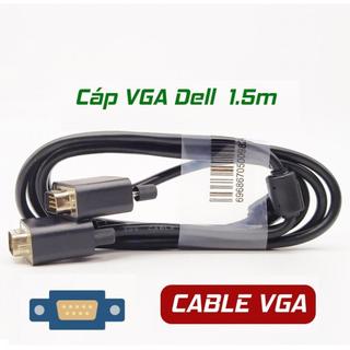 Cáp Vga 1.5m Hàng Zin Theo Lcd Dell/ Samsung- Chống Nhiễu. Dùng Cho Màn Hình LCD, Máy Tính.