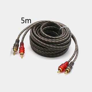 Dây cáp av hoa sen nối loa ô tô đầu đồng spw01