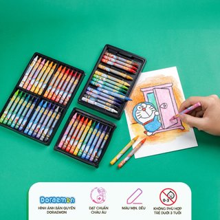 Sáp 24 màu Colokit Doraemon CR-C06/DO