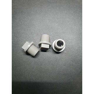 Đầu bịt nhựa nút bịt nhựa loại vặn ren trong ren ngoài bình minh ren 21 dn15 1/2"