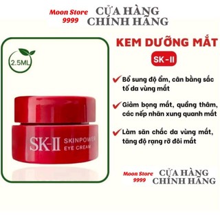 Kem Dưỡng Thâm mắt SKII Mini RNA Power Eye Cream Radical New Age 2.5g Chống Lão Hoá Giảm Nhăn Tái Tạo Tế Bào Da .