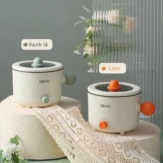 Nồi Lẩu Điện mini Ozhu 2 Nấc Nhiệt,ca mỳ mini