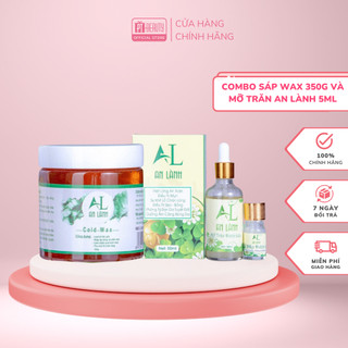  Combo Sáp Wax 350g và Mỡ Trăn An Lành 5ml 