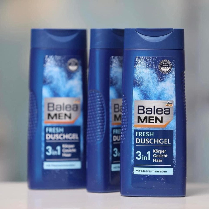 Hàng Đức Sữa tắm gội Balea Men 3in1