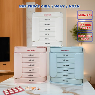 Hộp chia thuốc 7 ngày tiện lợi Ts-5317