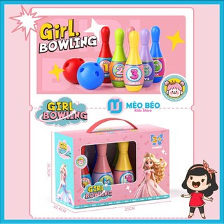 Hộp đồ chơi Bowling cho bé - Mèo Béo Kids Store