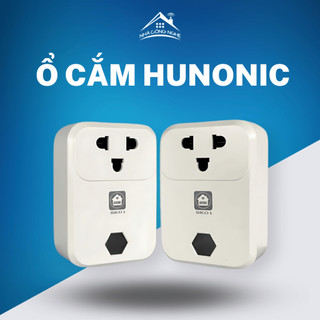 Ổ cắm thông minh hunonic sk01 - hẹn giờ, điều khiển từ xa, chia sẻ nhiều thiết bị
