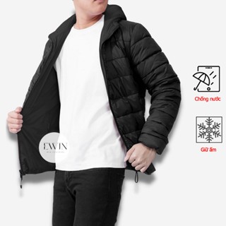 Áo khoác, áo phao nam mặc hai mặt form rộng thoải mái, chắn gió mặc cực ấm